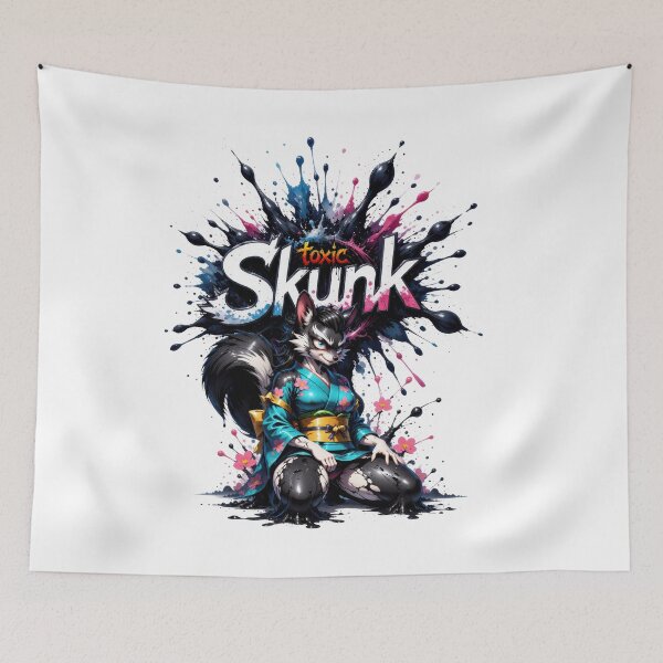 Item preview, Toxic skunk designed and sold by Graphqueen.