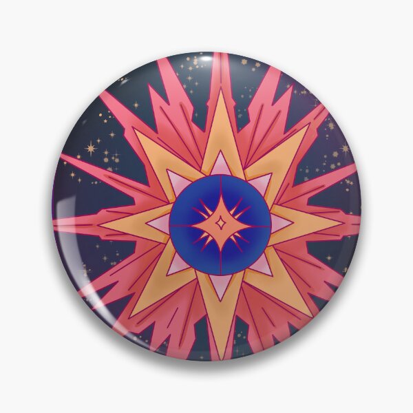 Item preview, Celestial Starburst Tarot Card – Mystical Cosmic Mandala designed and sold by AlyaCreates.