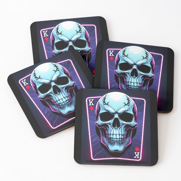 Item preview, King of skullcard designed and sold by whatthefoxsays.
