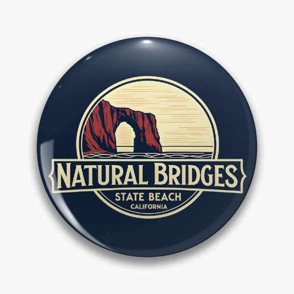 Item preview, Natural Bridges State Beach - Santa Cruz, CA designed and sold by GoodOldVintage.
