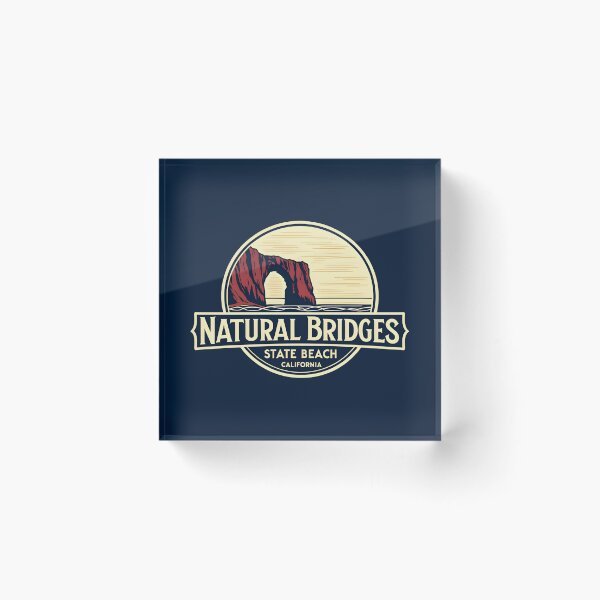 Item preview, Natural Bridges State Beach - Santa Cruz, CA designed and sold by GoodOldVintage.