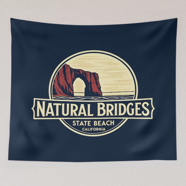Item preview, Natural Bridges State Beach - Santa Cruz, CA designed and sold by GoodOldVintage.