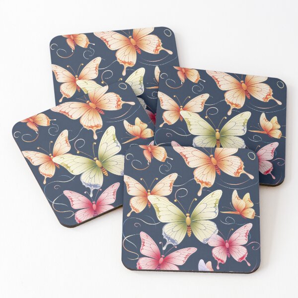Item preview, Elegant Colorful Butterflies designed and sold by Prachodayat Artworks.