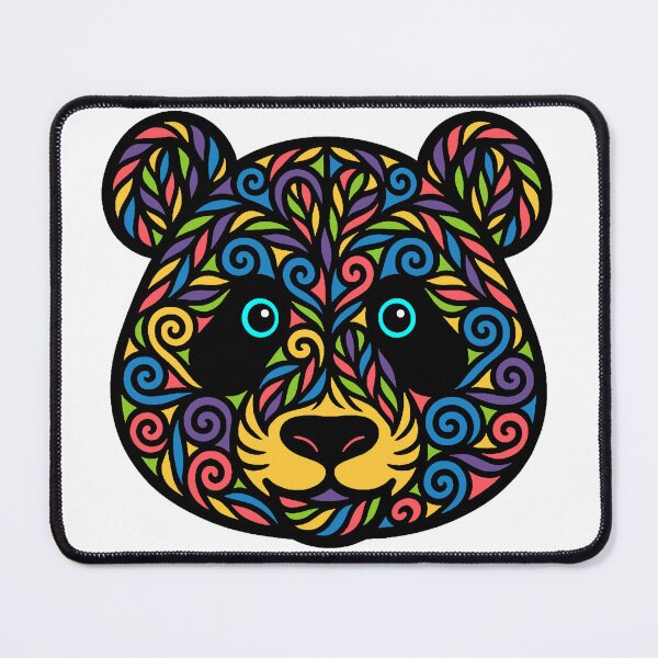 Aperçu de l'œuvre Panda complexe créée et vendue par SpectrumShine.
