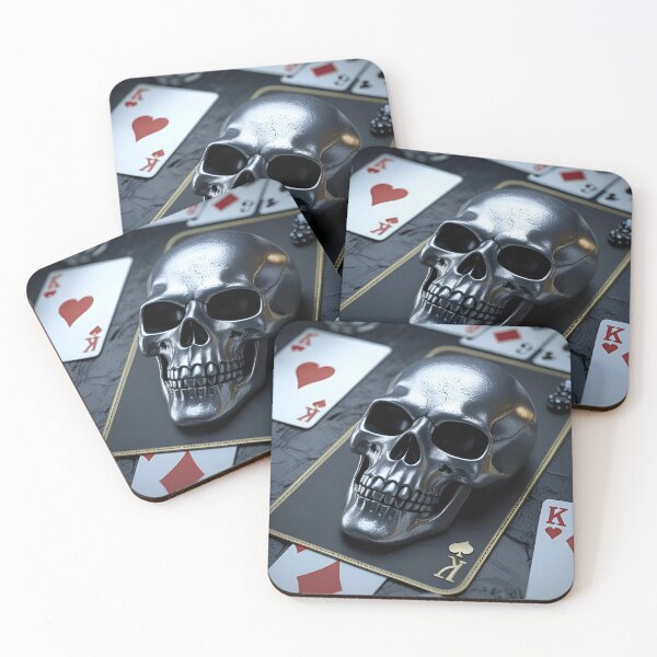 Item preview, Gold king skullcard designed and sold by whatthefoxsays.