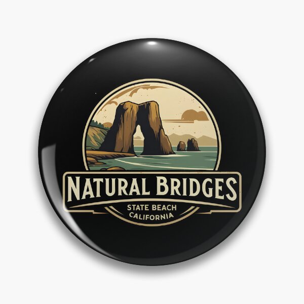 Item preview, Natural Bridges State Beach - Santa Cruz, CA designed and sold by GoodOldVintage.