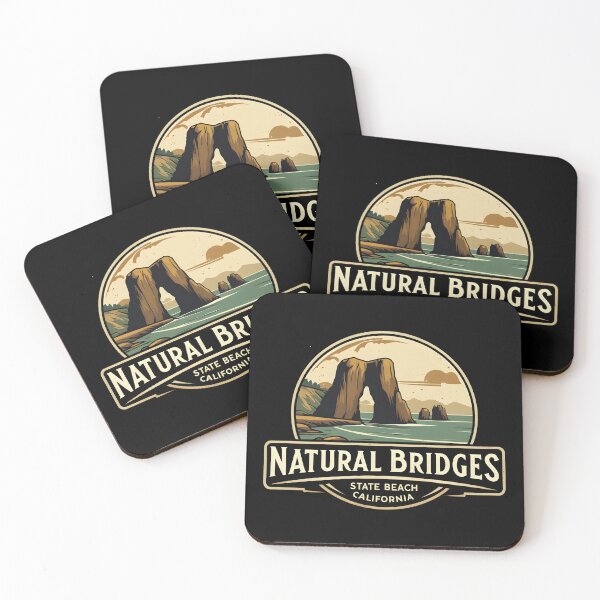 Item preview, Natural Bridges State Beach - Santa Cruz, CA designed and sold by GoodOldVintage.
