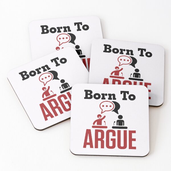 Item preview, Born to Argue Funny Debate Team Debater designed and sold by jaygo.