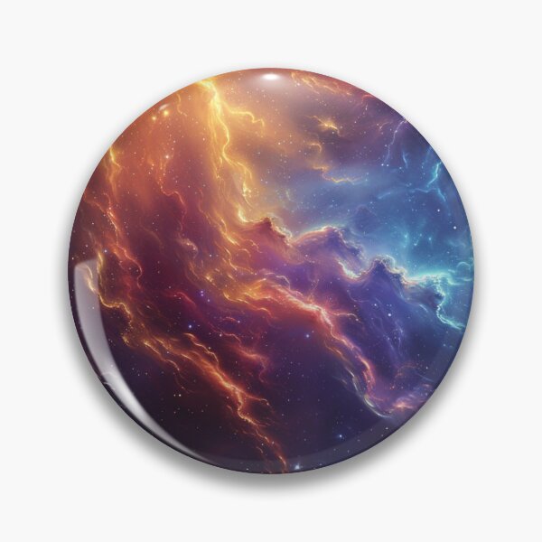 Item preview, Cosmic Fire Abstract Art designed and sold by MagicOfPrint.
