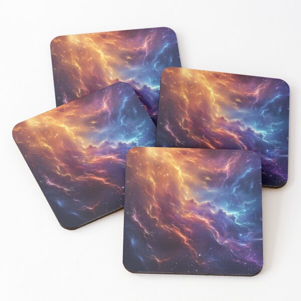 Item preview, Cosmic Fire Abstract Art designed and sold by MagicOfPrint.