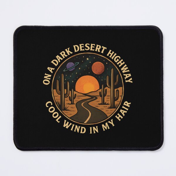 Item preview, Dark Desert Highway Cool Wind Adventure Road Trip designed and sold by tmerchtrends.