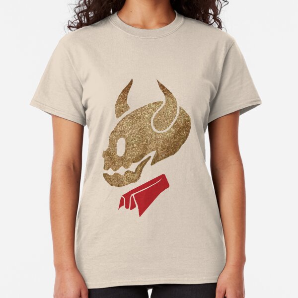 Glitter Devil Skull Classic T-Shirt