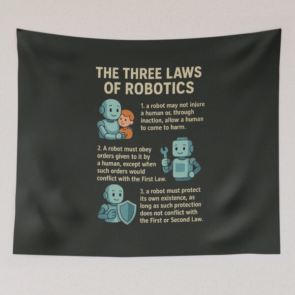 Item preview, The three laws of robotics designed and sold by yinon-h.