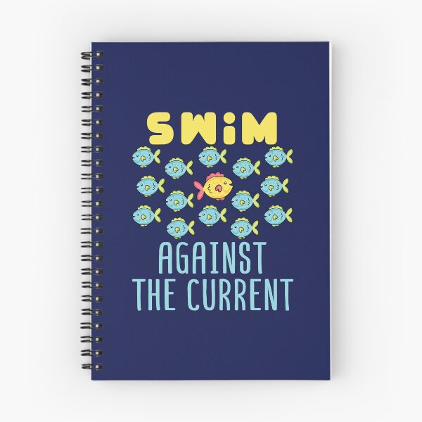 Item preview, Swim Against the Current Contrarian Different designed and sold by jaygo.