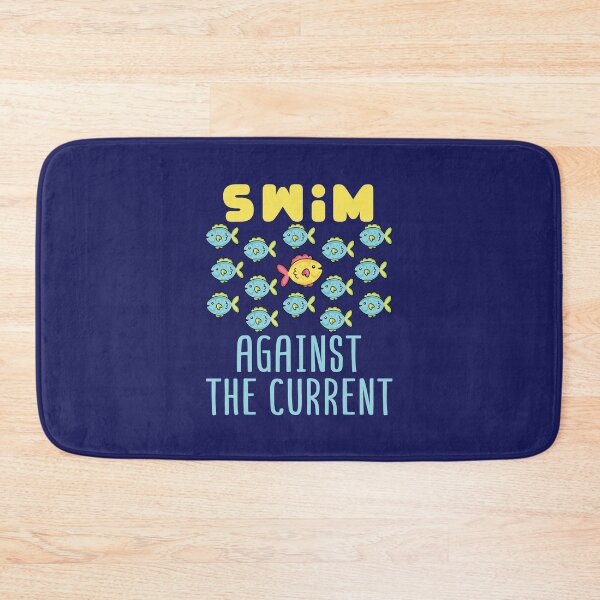 Item preview, Swim Against the Current Contrarian Different designed and sold by jaygo.