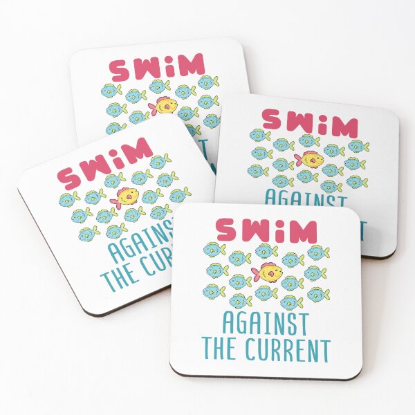 Item preview, Swim Against the Current Be Different designed and sold by jaygo.