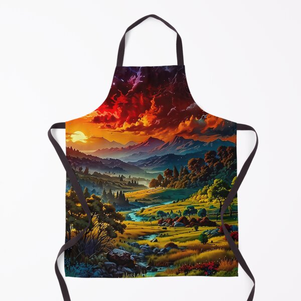 Item preview, Valley of the Blazing Sky designed and sold by PixelParadies.