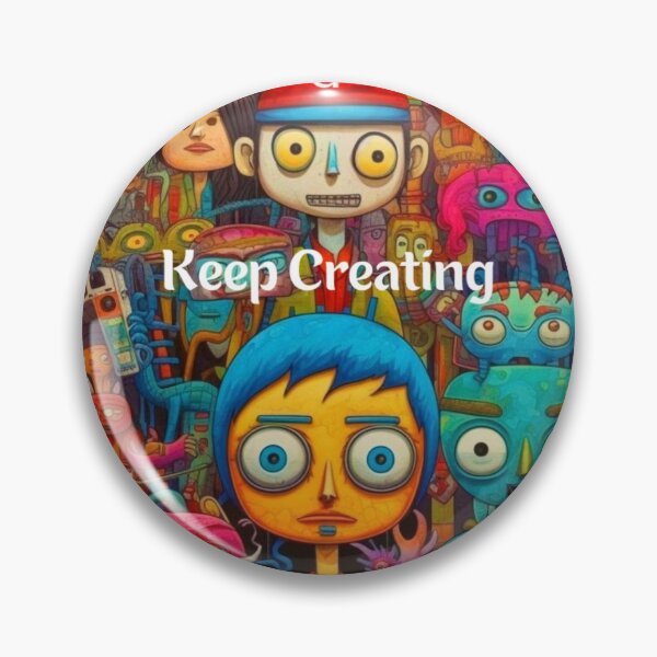 Item preview, Inspiration: Keep Creating  designed and sold by Myra365Art.