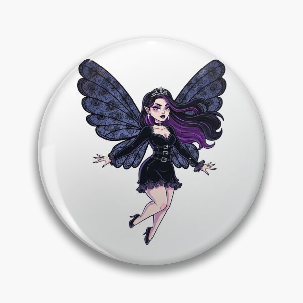 Item preview, Gothic Fairy | Darkly Enchanting and Elegantly Mysterious Fantasy Graphic designed and sold by Tw1nsAIArt.