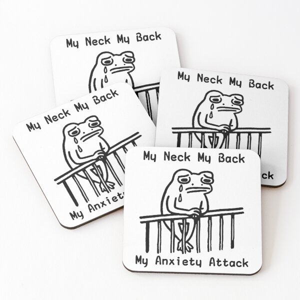 Item preview, My Neck My Back My Anxiety Attack designed and sold by Buntrockstore.