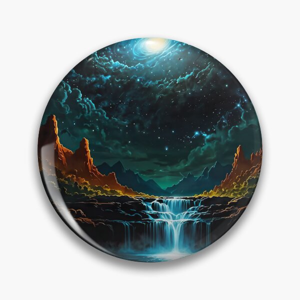 Item preview, Galactic Waterfall designed and sold by PixelParadies.