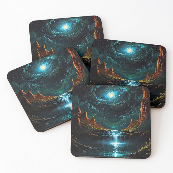 Item preview, Galactic Waterfall designed and sold by PixelParadies.