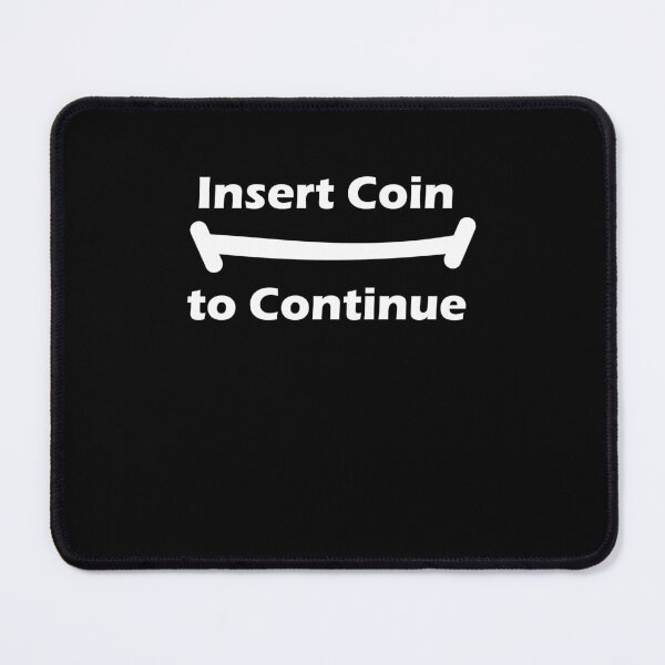 Item preview, Insert Coin to Continue – Retro Gamer Nostalgia & Funny Arcade Quote designed and sold by Karoft Collection.