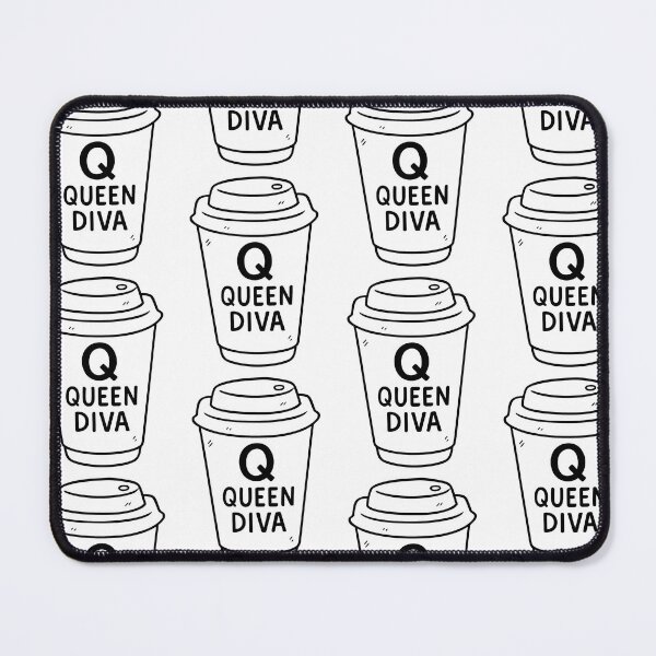 Item preview, Queen Diva – Coffee Cup Series Sticker / Shirt / Mug designed and sold by InspireHerTribe.