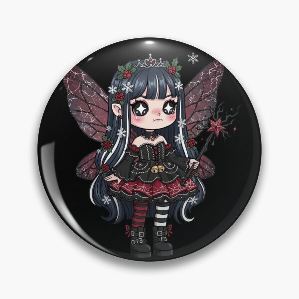 Item preview, Gothic Fairy | Darkly Enchanting and Elegantly Mysterious Fantasy Graphic designed and sold by Tw1nsAIArt.