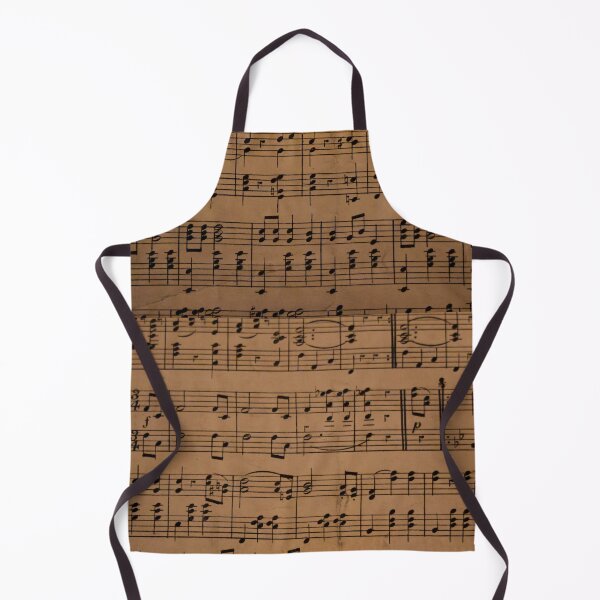 Aperçu de l'œuvre Partitions vintage avec notation musicale créée et vendue par Zenvo.