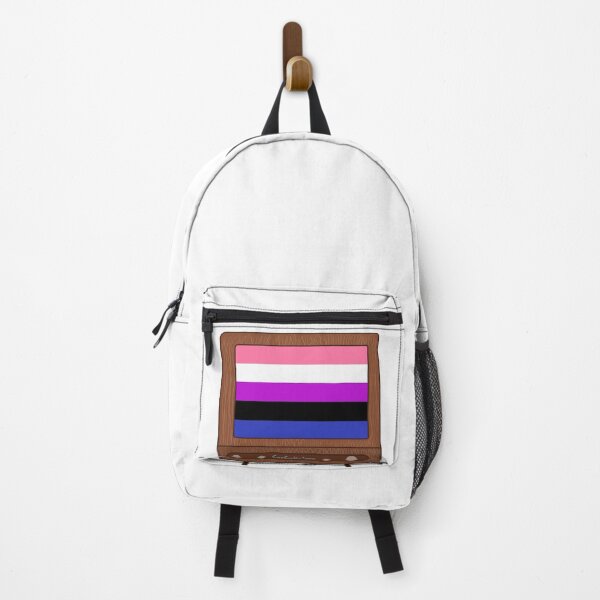 Item preview, TV Glowing in Genderfluid Colors designed and sold by CatCaKeShop.