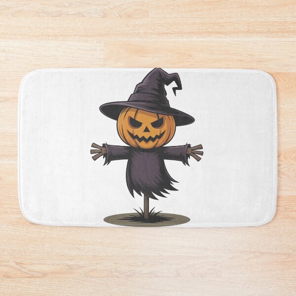 Item preview, Spooky Halloween Scarecrow with Pumpkin Head – Creepy Witch Design designed and sold by Promoffy.