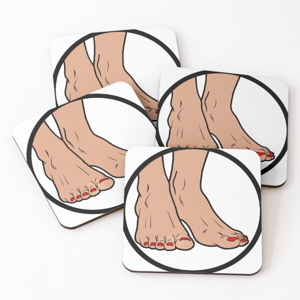 Item preview, Feet Badge designed and sold by SolefulStickers.