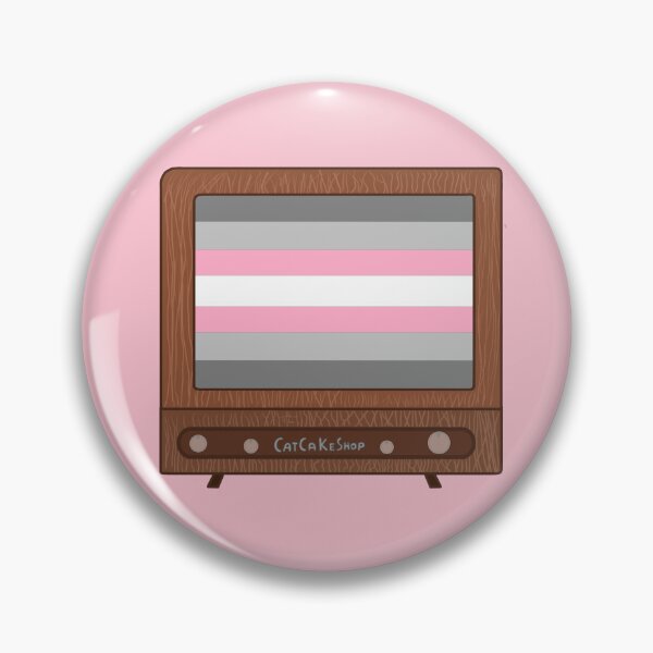 Item preview, TV Glowing in Demigirl Colors designed and sold by CatCaKeShop.