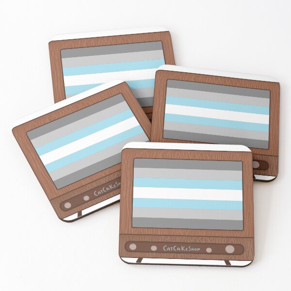 Item preview, TV Glowing in Demiboy Colors designed and sold by CatCaKeShop.