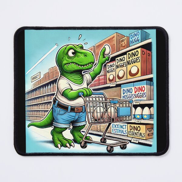 Item preview, Prehistoric Shopping Problems designed and sold by ArcadiaSilence.