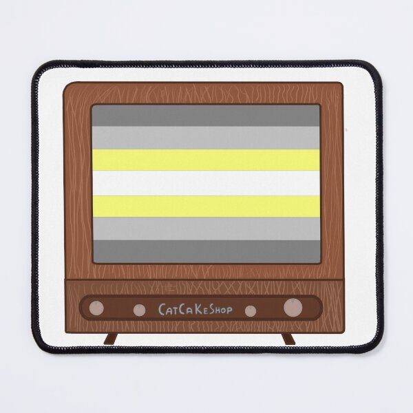 Item preview, TV Glowing in Demigender Colors designed and sold by CatCaKeShop.