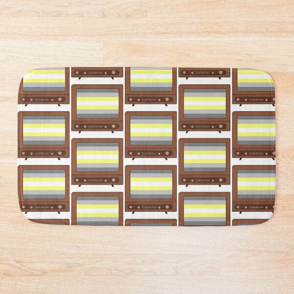 Item preview, TV Glowing in Demigender Colors designed and sold by CatCaKeShop.
