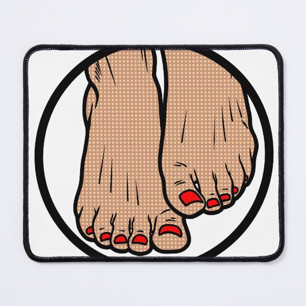 Item preview, Feet Badge designed and sold by SolefulStickers.