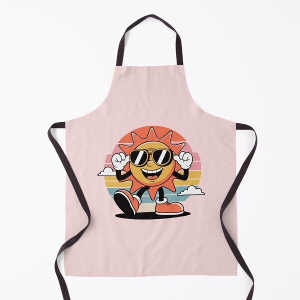 Item preview, Good Vibes Only Retro Sun with Sunglasses Illustration designed and sold by shaswag.
