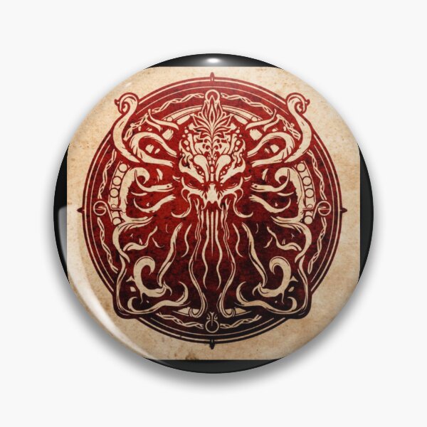 Item preview, Ctuhlhu Badge designed and sold by PatronesKawai.