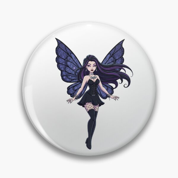 Item preview, Gothic Fairy | Darkly Enchanting and Elegantly Mysterious Fantasy Graphic designed and sold by Tw1nsAIArt.