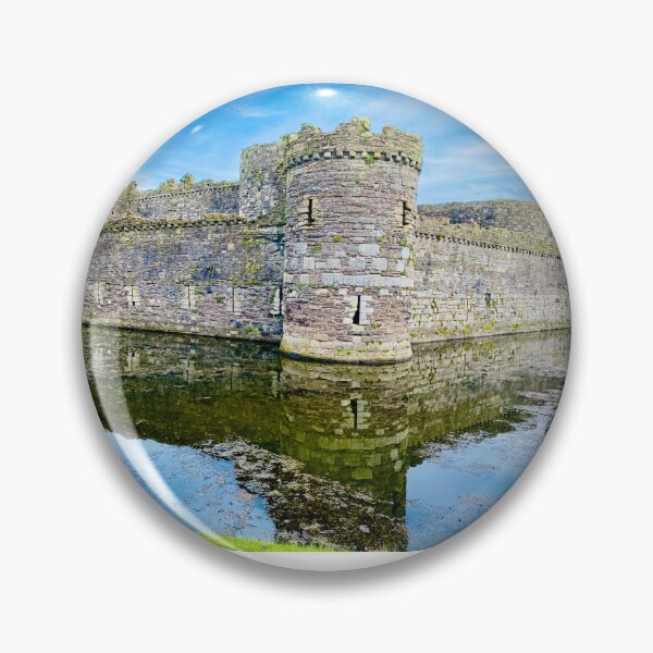 Item preview, Welsh Castle and moat designed and sold by Bammphoto.