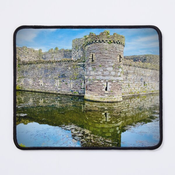 Item preview, Welsh Castle and moat designed and sold by Bammphoto.