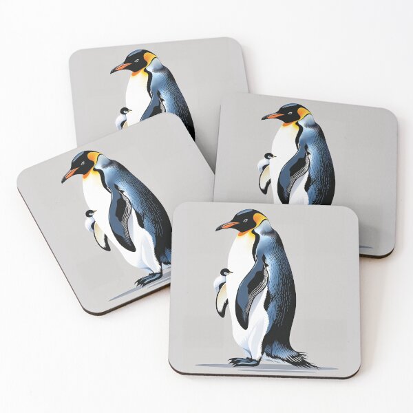 Item preview, Emperor Penguin with Chick designed and sold by Prachodayat Artworks.