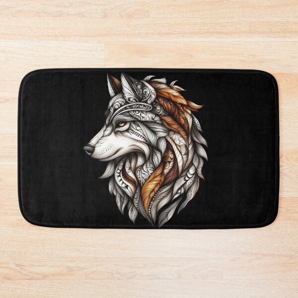 Item preview, Tribal Wolf  designed and sold by Boddicca.