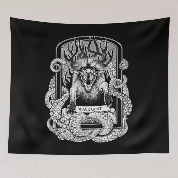 Item preview, Black Goat Insignia designed and sold by PatronesKawai.