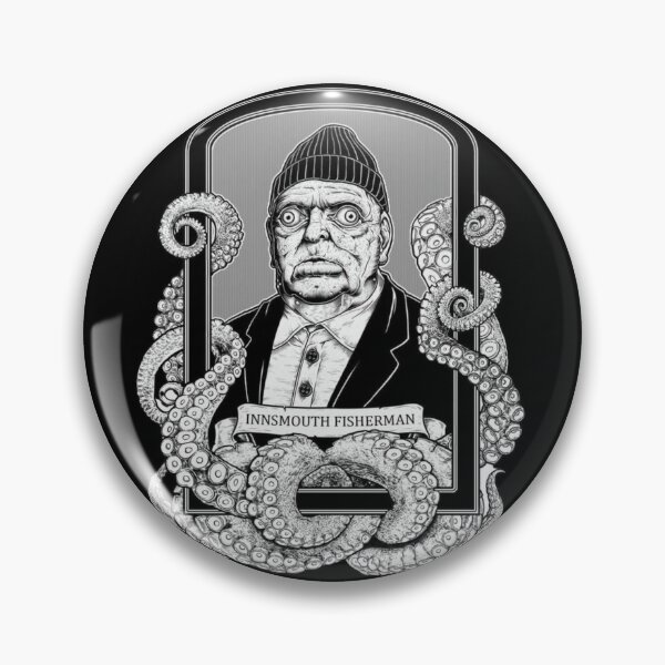 Item preview, Innsmouth Fisherman Badge designed and sold by PatronesKawai.