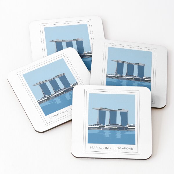 Item preview, Marina Bay Sands: A Bold and Minimalist Singapore Icon designed and sold by Digital Dreams Arts.