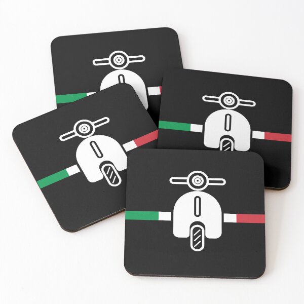 Item preview, Scooter Icon with Italian Colors designed and sold by GhostShack.